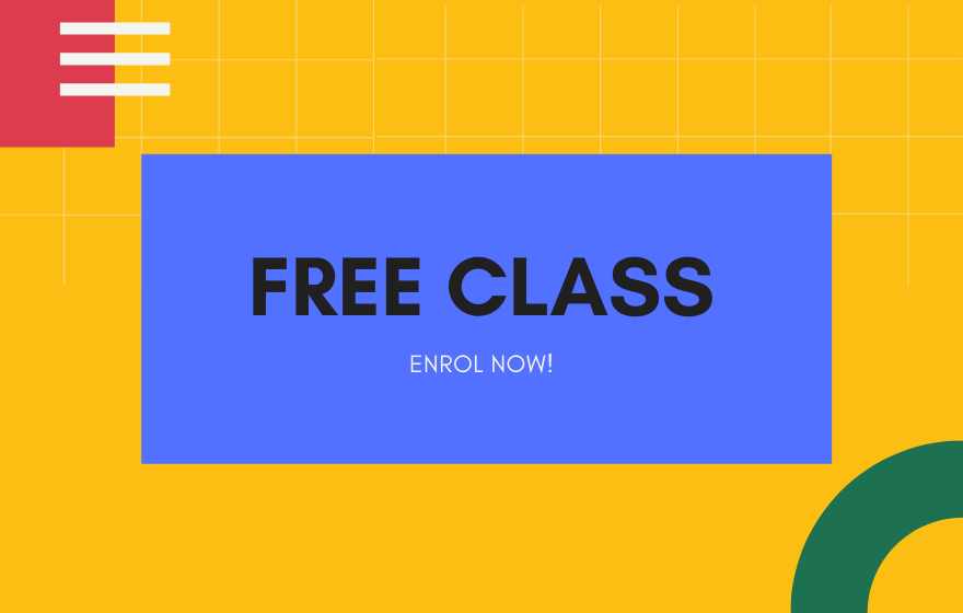 Free CLASS! (30 Minutes)